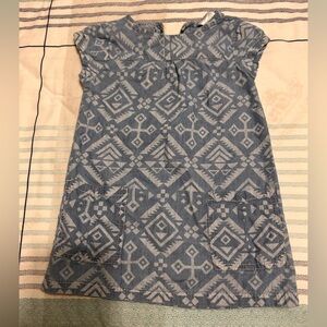 Carter's Blue Geometric Dress